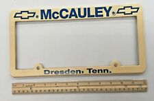 Mccauley chevy plastic for sale  Dresden
