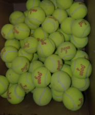 LOTE O 100 pelotas de tenis muertas perros buscar parte inferior de caminantes sillas de juego atrapar juguetes segunda mano  Embacar hacia Mexico