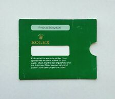 Rolex warranty wallet usato  Corropoli