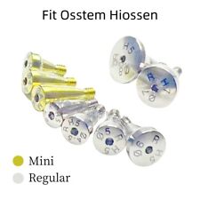 Dental Caps Healing Abutment Cap Mini Regular Platform Fits Osstem Hiossen for sale  Shipping to South Africa