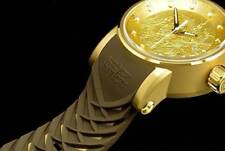 Novo com etiquetas Invicta S1 Yakuza Dragon 24J relógio automático pulseira marrom ouro fosco IP masculino comprar usado  Enviando para Brazil