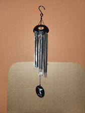 Wind Chimes Large Deep Tone  5 Tubes Outdoor Garden 13in  longer tub, used for sale  Shipping to South Africa