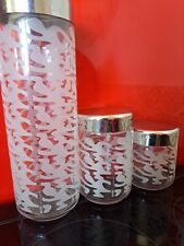 Alessi glass storage for sale  TEMPLECOMBE