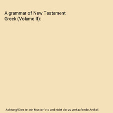 Grammar new testament gebraucht kaufen  Trebbin