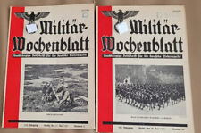 Militär wochenblatt 1937 gebraucht kaufen  Schöningen