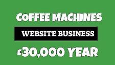 Coffee machines website for sale  LONDON