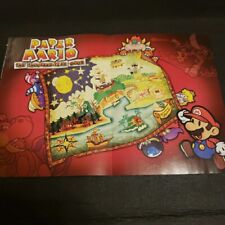 Pôster retrô 2004 Paper Mario The Thousand Year Door videogame arte de parede comprar usado  Enviando para Brazil