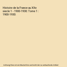 Histoire france xxe gebraucht kaufen  Trebbin