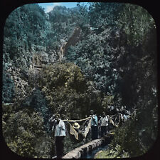 Usado, MADEIRA RABACAL HAMACA RIDE REANUDADA C1891 ANTIGUA Linterna Mágica Deslizable FOTO segunda mano  Embacar hacia Argentina