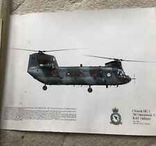 Posters print chinook for sale  ALTON