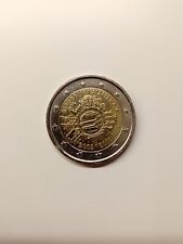 Moneda de euro conmemorativa italiana 2012 10 aniversario de billetes y monedas en euros segunda mano  Embacar hacia Argentina