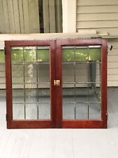 Leaded glass bookcase for sale  Youngstown