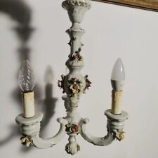 Lampadario capodimonte firmato usato  Saluggia