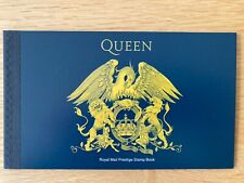 Freddie Mercury Queen Royal Mail Prestige Stamp Book Complete , usado comprar usado  Enviando para Brazil