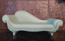 MATTEL 12" BARBIE DOLL - FURNITIRE: BLUE SOFA CHAISE LOUNGE CHAIR for sale  Shipping to South Africa