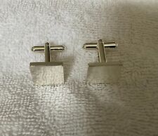 Used square cufflinks for sale  LEEDS