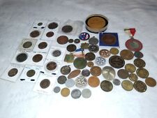 Lote Mixto de 58 Monedas y Medallones Conmemorativos - Historia de Estados Unidos Medallas No Probadas , usado segunda mano  Embacar hacia Argentina