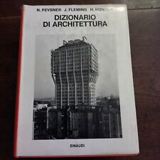Dizionario architettura pevsne usato  Milano