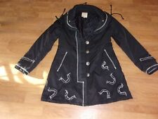 Manteau noir froufrous d'occasion  Agen