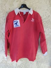 Maillot rugby RACC CHATEAUROUX INDRE vintage PUMA années 90 coton made in France d'occasion  Nîmes
