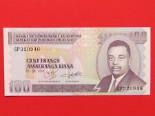 Burundi 100 francs for sale  NORWICH