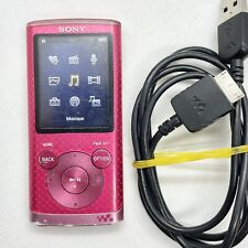 Sony Walkman NWZ-E453 4go rose avec câble d'occasion  Rouen-