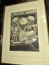 Harley davidson photograph for sale  SOUTH SHIELDS