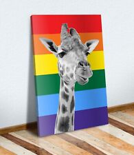 Giraffe rainbow lgbt for sale  Shipping to Ireland