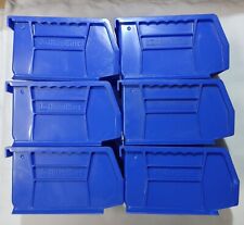 Lixeira de armazenamento Akro Mills 30210 AkroBins, empilhamento suspenso 5 x 4, azul - pacote x6 - comprar usado  Enviando para Brazil