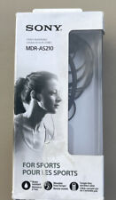 Usado, Auriculares estéreo Sony MDR-AS210 para deportes residentes en el agua, suspensión de bucle móvil segunda mano  Embacar hacia Argentina