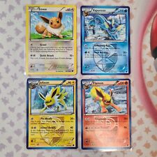 Pokémon TCG - Eevee, Vaporeon, Jolteon, Flareon - Plasma Freeze - Pacote - Lote comprar usado  Enviando para Brazil