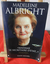Madeleine albright madame d'occasion  Argentan