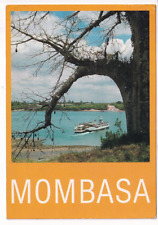 A SAPRA Studio Postcard of Mombasa. Kenya. Showing Likoni Ferry and Baobab Tree for sale  Shipping to South Africa