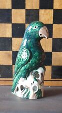 Gladstone pottery parrot for sale  DUNMOW