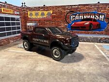 Hot Wheels 2017 Ford F-150 Raptor Maroon with real rider bf goodrich swap wheels for sale  Shipping to South Africa