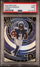 2023 Panini Spectra Football JORDAN ADDISON RC /75 Hyper Refractor PSA 9 for sale  Shipping to South Africa