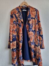 Aritzia Babaton Quincey Flowy Printed Trench Coat Duster Starboard Floral XXS, used for sale  Shipping to South Africa