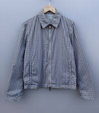 Stunning Men's AQUASCUTUM Vicuna Check Reversible Nylon Jacket Coat Size 46 for sale  Shipping to South Africa