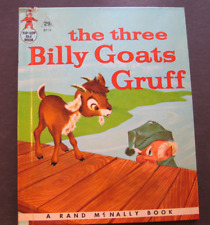THE THREE BILLY GOATS GRUFF Rand McNally Tip Top Elf 1957 hb William Neebe Muito bom estado! comprar usado  Enviando para Brazil
