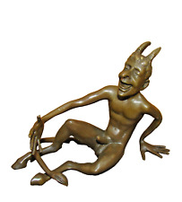 Bronzefigur nackter teufel gebraucht kaufen  Oberhausen