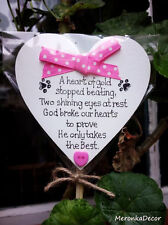 Pet memorial personalised for sale  Shipping to Ireland
