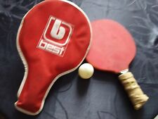 Tischtennis schläger 70er gebraucht kaufen  Vilshofen