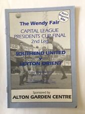 Southend united leyton for sale  WEST DRAYTON