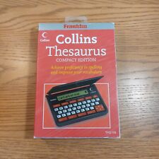 Franklin collins thesaurus for sale  CHELTENHAM