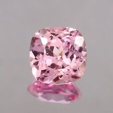 AAA Natural Flawless Pink Color Morganite Loose Cushion Cut Gemstone 9 x 9 MM for sale  Shipping to South Africa