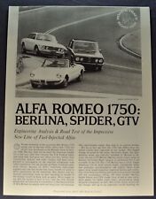 1969 alfa romeo d'occasion  Expédié en Belgium