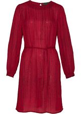 Kleid bindegürtel rot gebraucht kaufen  Deutschland