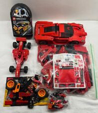 Lote Lego Racers Enzo Ferrari #8652 430 Spider #8671 F1 Racer #8362 #8667 #8666, usado comprar usado  Enviando para Brazil