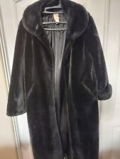black fur coat faux for sale  Kingman