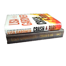 Suspense Crash and Burn Touch and Go capa dura Lisa Gardner mistério suspense suspense 2x comprar usado  Enviando para Brazil